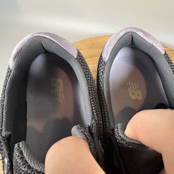 S New Balance 980 Womens 7.5 D WW980BK Black Running Shoes Lace Up Low Top NEW - Picture 7 of 8